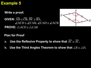 4.2 apply congruence and triangles | PPT