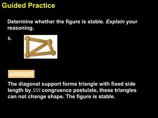 4.3 & 4.4 prove triangles congruent by sss, sas, and hl | PPT