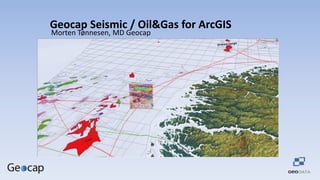 Geocap Seismic / Oil&Gas for ArcGIS
Morten Tønnesen, MD Geocap

 