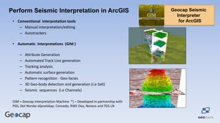 Geocap seismic oil and gas for ArcGIS- Oil and Gas seminar October 10th ...