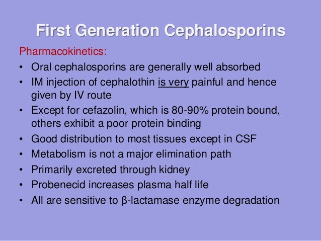 Oral Cephalosporins 3rd Generation