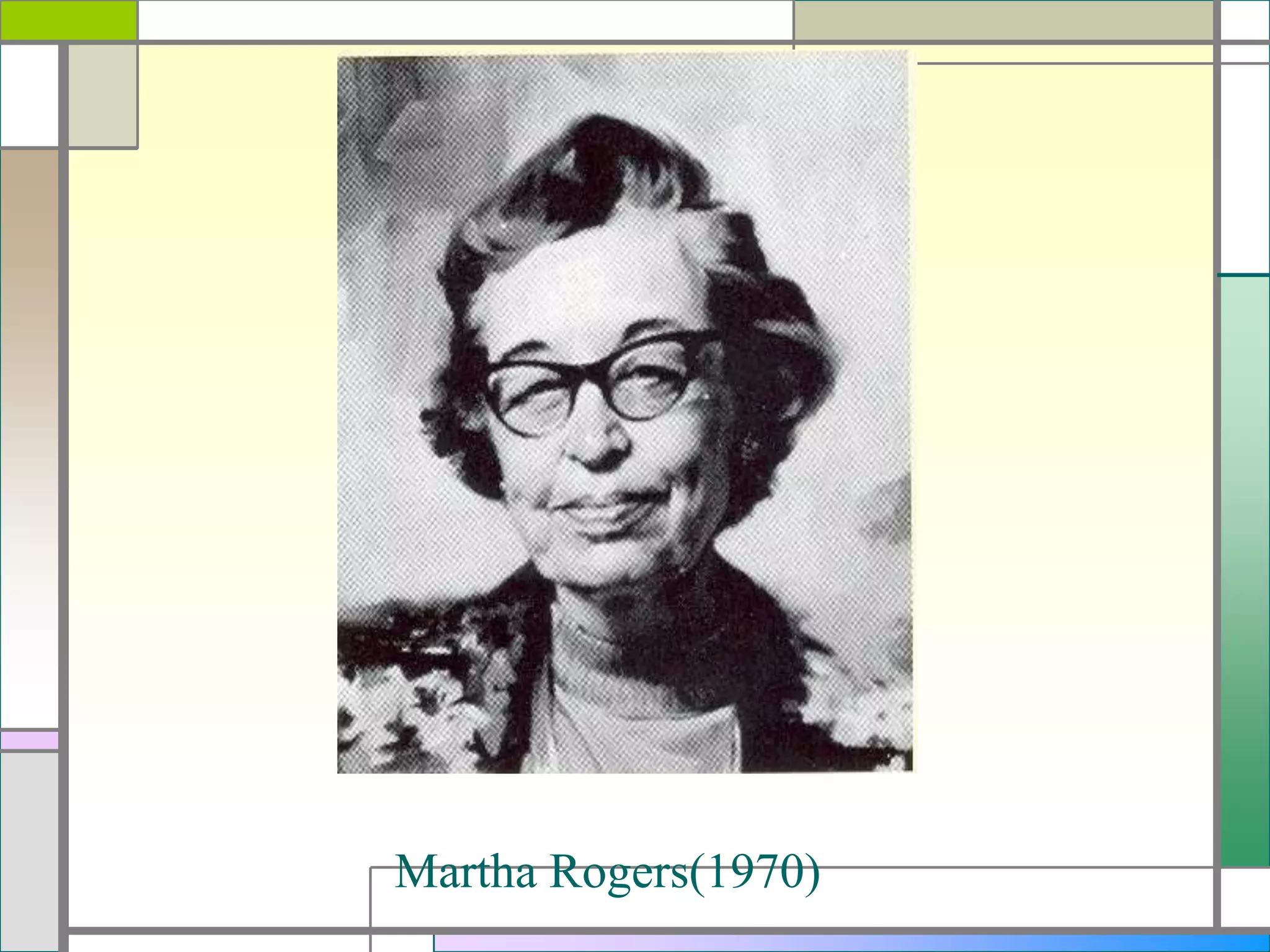 Martha Rogers(1970)

 