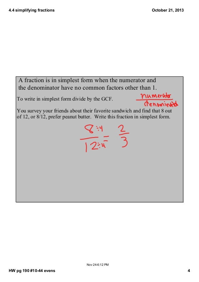 simplest form 6/8
10.10 notes simplest form 6/8
10.10 notes