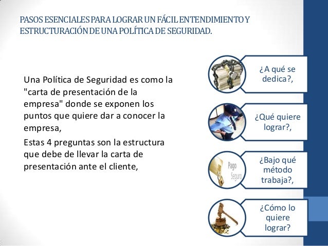 4.6.2 politicas de cobro y seguridad