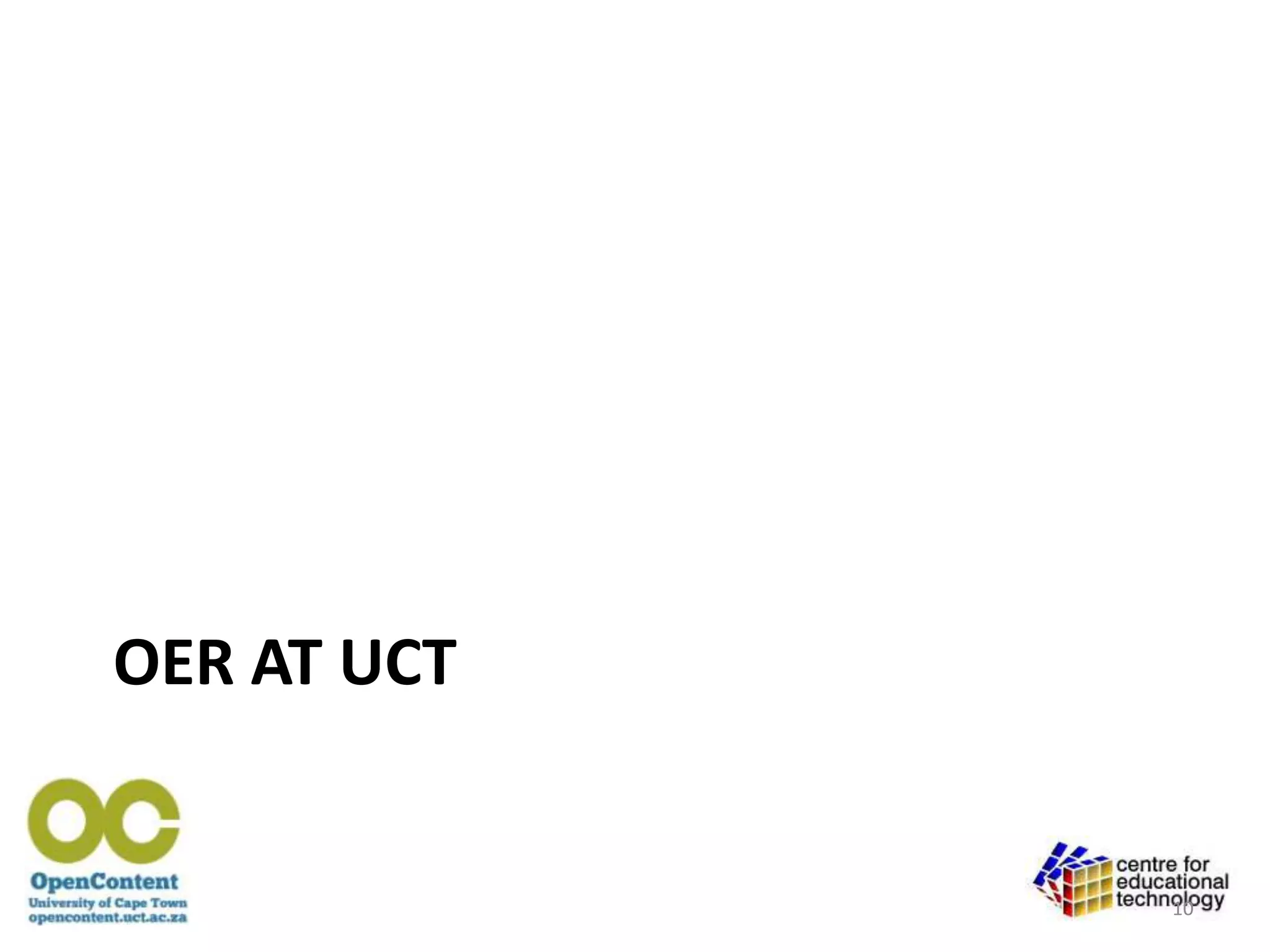 OER AT UCT

10

 