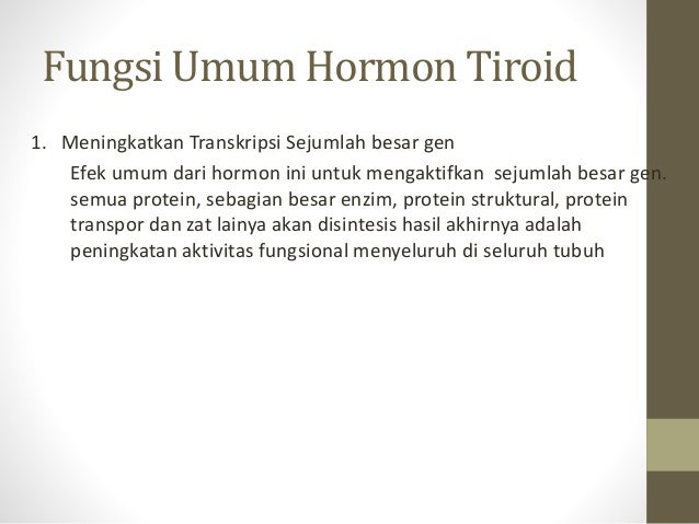 Kelainan Hormon Tiroid