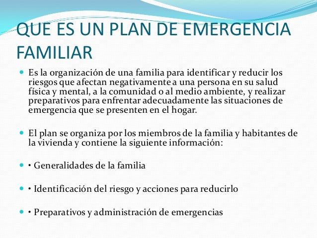 plan de emergencia familiar rome fontanacountryinn com plan de emergencia familiar