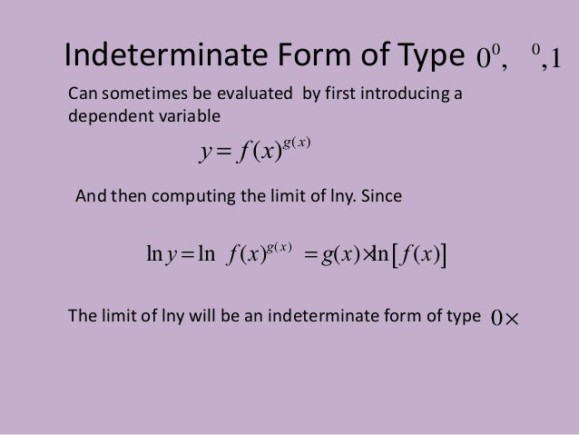 4.4 l'hopital's rule