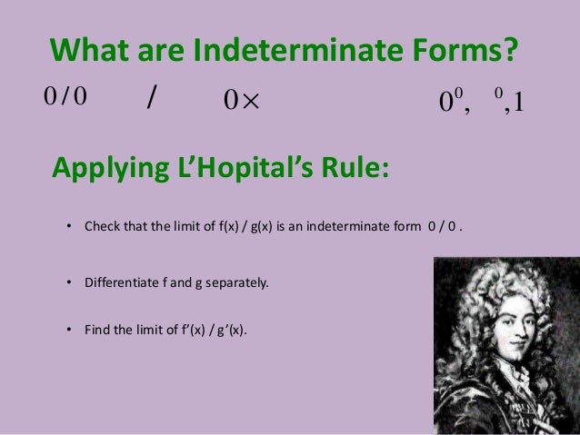 4 4 L Hopital S Rule