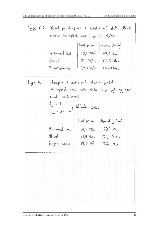 4. semesterprojekt bygningsingeniør konstruktion dec. 2013.