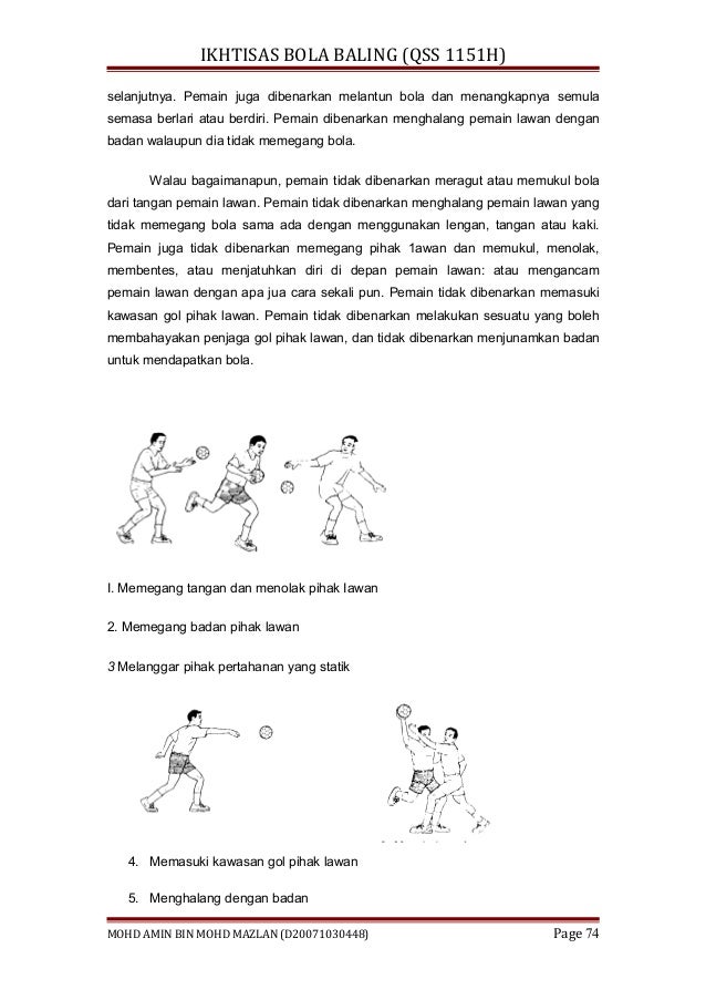 Pemain Bola Baling Berapa Orang