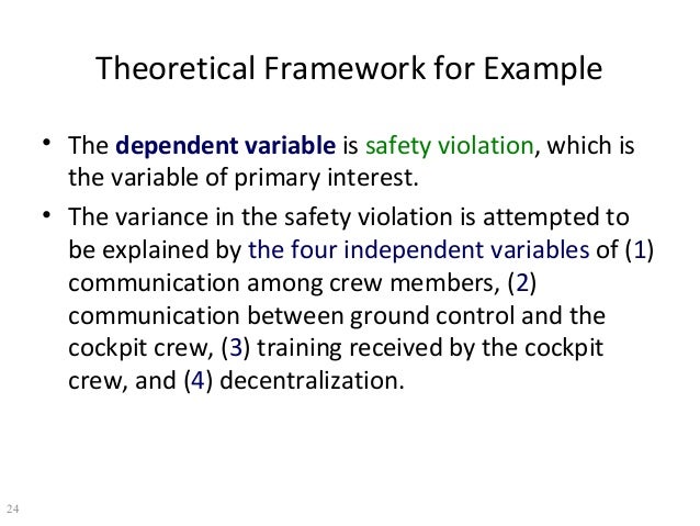 variables and independent in dependent research communication of examples process research 2) (part