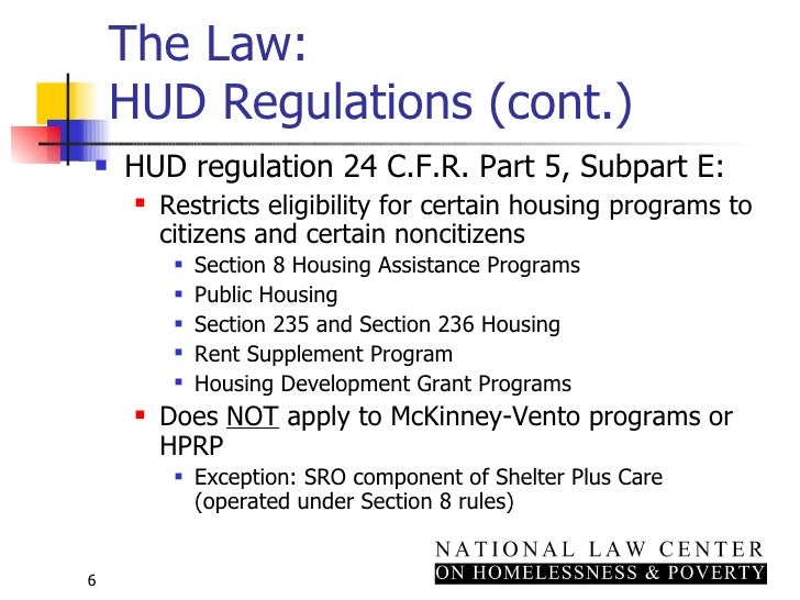 4.13 Assisting Immigrants with HUD Programs and other Public Benefits…