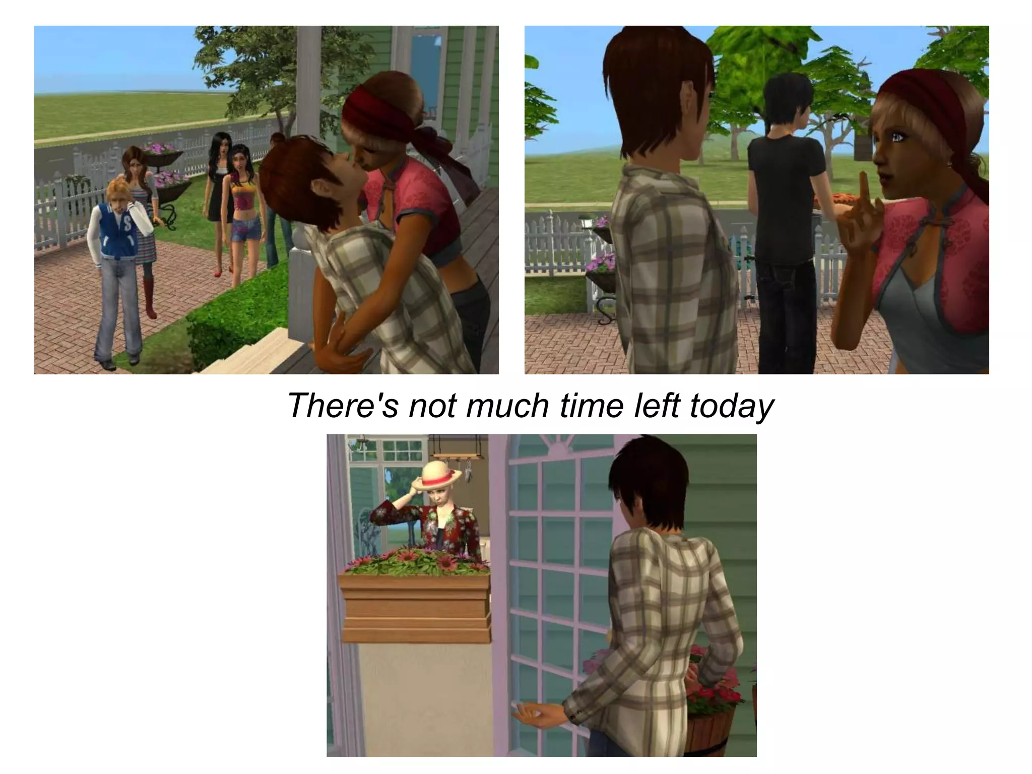 There's not much time left today