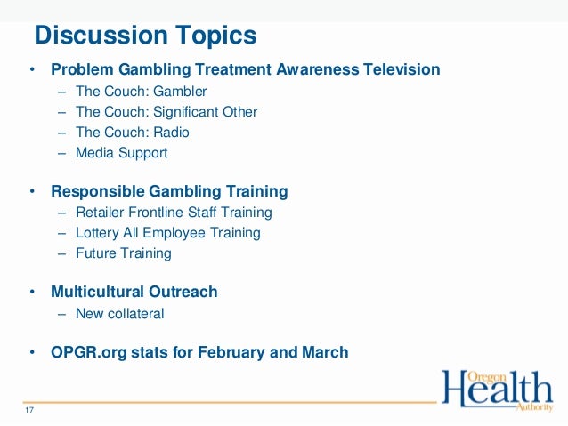 Gambling therapy forum