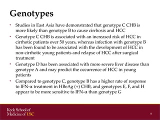 Hepatitis B virus genotypes and risk of Hepatocellular carcinoma | PPTX