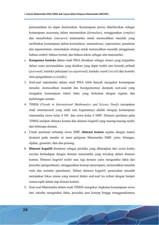 instrumen penilaian hasil belajar matematika .... | PDF