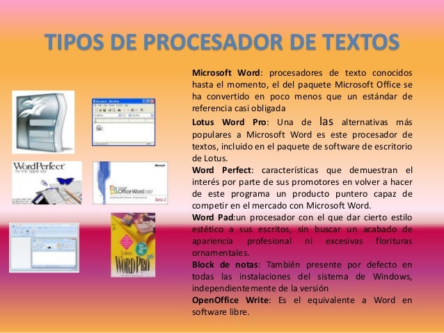 4.4 procesador de texto y má utilitarios