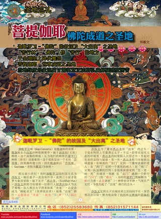 莲花海 4 圣地巡礼 菩提伽耶 佛陀成道之圣地 迦毗罗卫 苦行林 于金刚座上降伏魔怨 当地绿度母像流出甘露寓意正法将弘出解疑惑度困苦