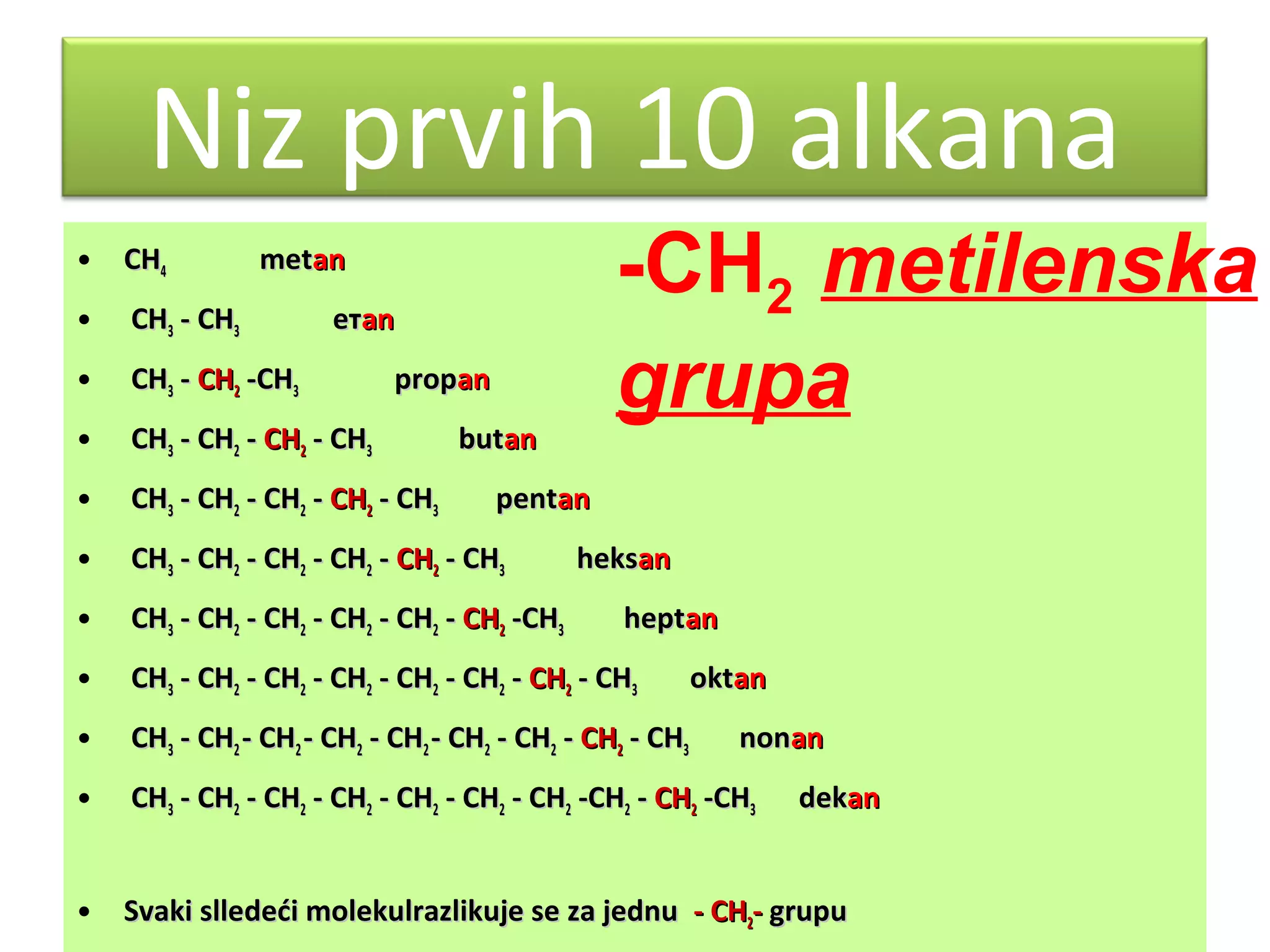 Alkeni i alkini | PPT