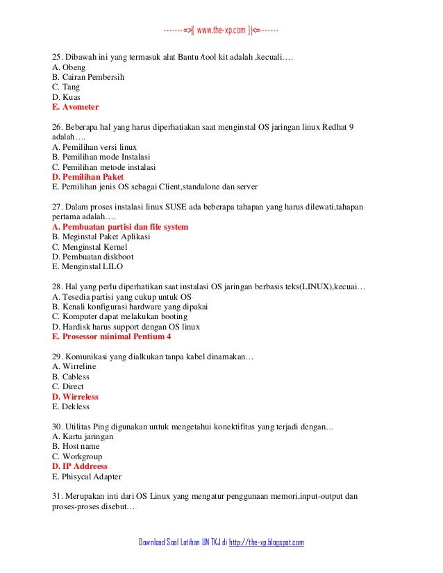 4 Prediksi Soal Un Tkj 2013 2014 Kunci Jawabannya Lengkap Www 4 Prediksi Soal Un Tkj 2013 2014 Kunci Jawabannya Lengkap Www