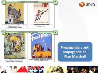 Propaganda y anti
propaganda del
Plan Marshall

 