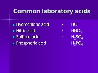 4.2 acids and bases | PPTX