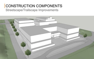 CONSTRUCTION COMPONENTS
Streetscape/Trailscape Improvements
 