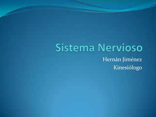 Hernán Jiménez
Kinesiólogo
 