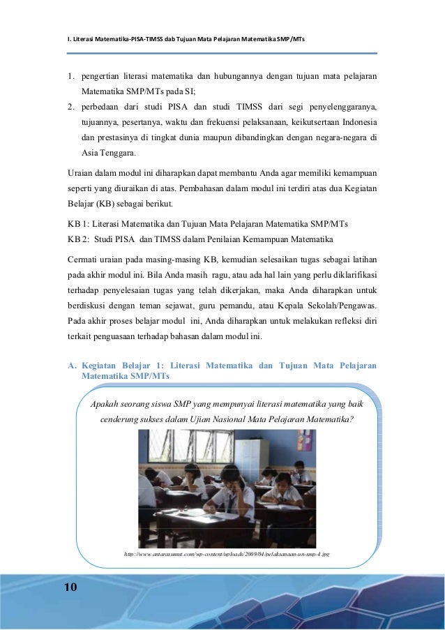 Pdgk4406 Pembelajaran Matematika Sd Modul 7 Lengkap