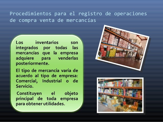 4. Control y Registro de Mercancias