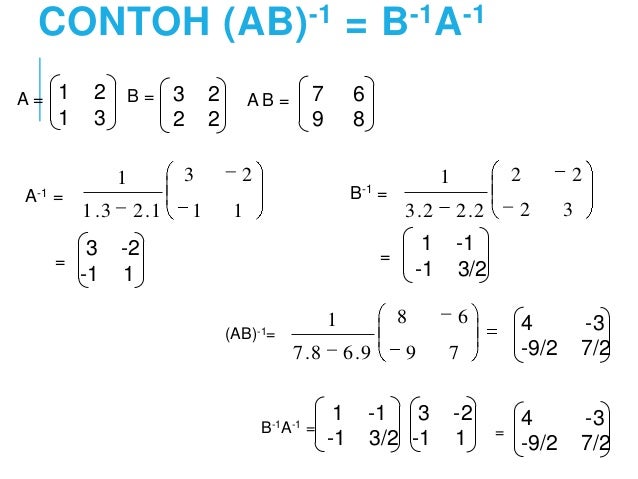 31 Contoh Soal Determinan Matriks Ab Kumpulan Contoh Soal