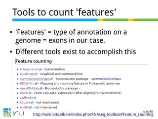 Part 4 of RNA-seq for DE analysis: Extracting count table and QC | PDF