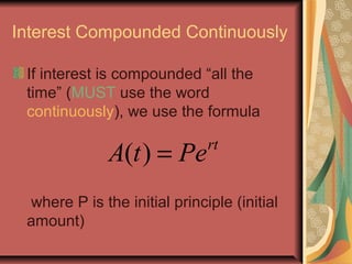 4.1 exponential functions 2 | PPT
