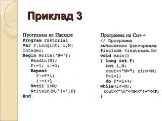 Приклад 3Приклад 3
 