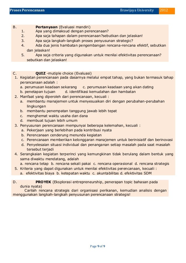 4 Proses Perencanaan