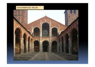 SAN AMBROSIO. MILÁN
 