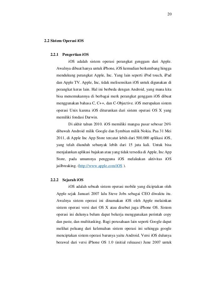 Makalah sistem operasi - android vd ios