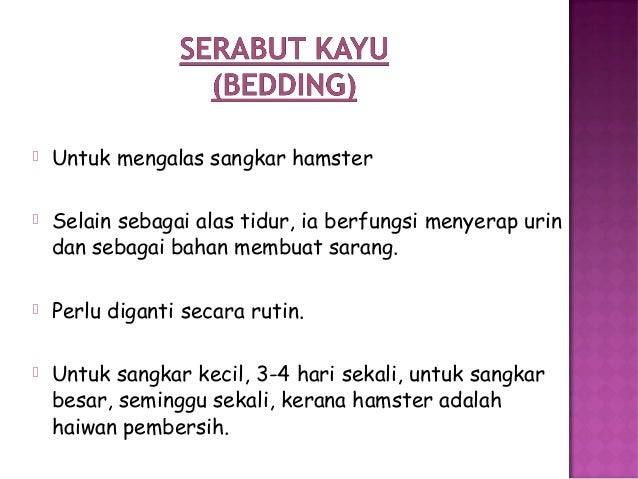 Rekabentuk perumahan dan peralatan pemeliharaan haiwan 