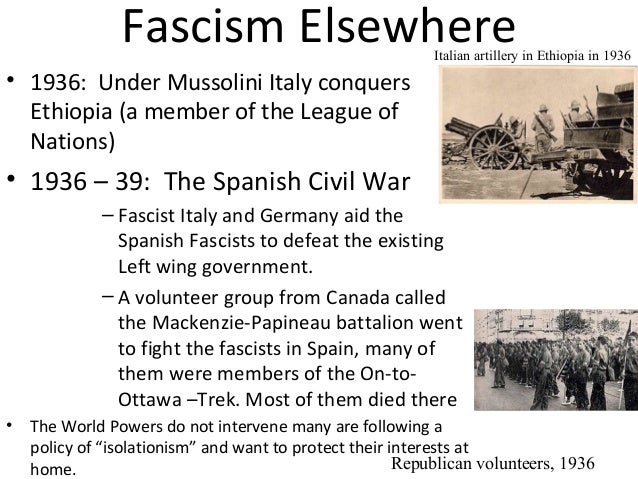 Mussolini conquers ethiopia