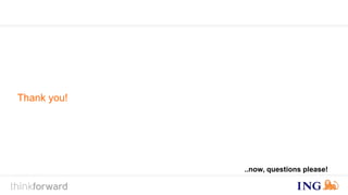 Thank you! 
..now, questions please! 
