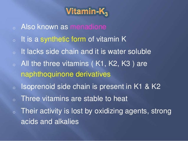 Vitamin K
