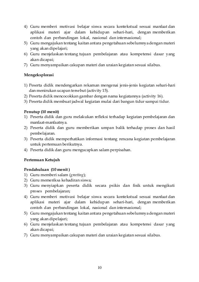 Rpp Days In My Life Kurikulum 2013 Bahasa Inggris Smp Mts Rpp Days In My Life Kurikulum 2013 Bahasa Inggris Smp Mts