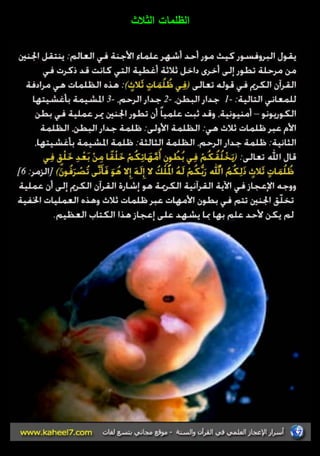 الظممات الثلاث 
 