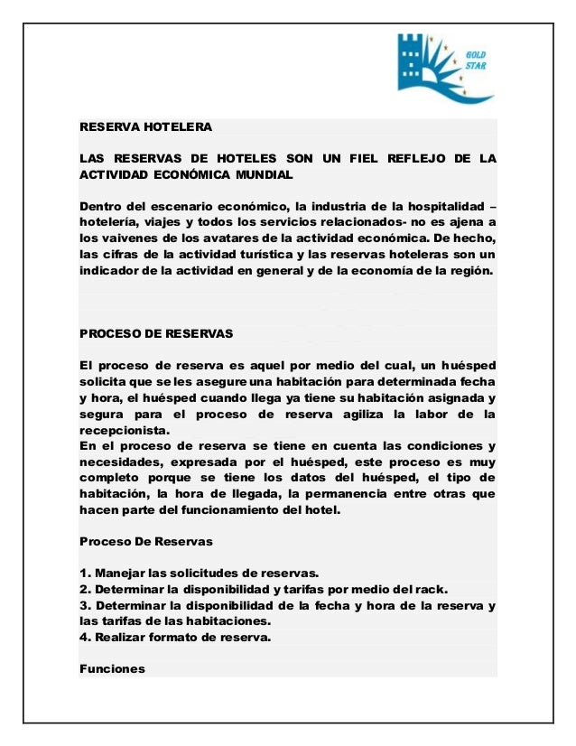 4.2.1 reserva de hotel