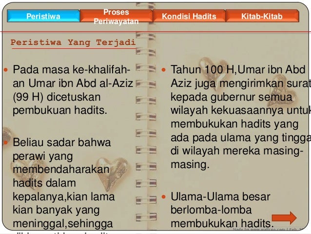 Kodifikasi Hadits Periode 4