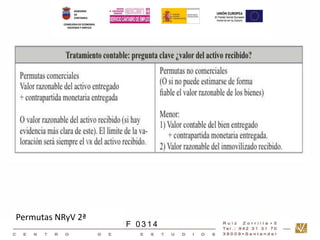 Permutas NRyV 2ª 
GEST IÓN CONTABLE UF 0 3 1 4 
 