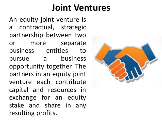 Joint ventures - International Business - Manu Melwin Joy