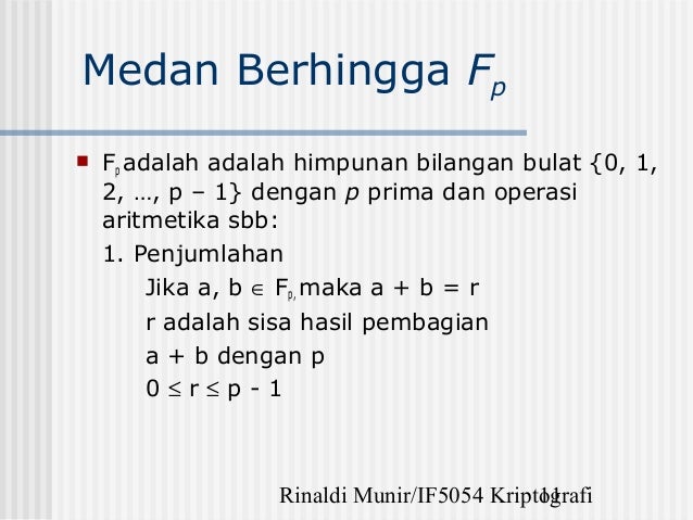 log2 adalah untuk kriptografi matematika 4.landasan xx log2 adalah untuk kriptografi matematika 4.landasan xx