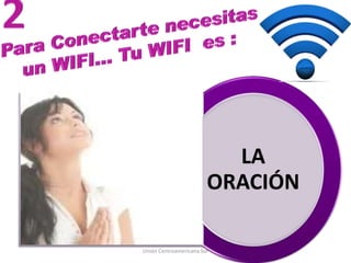 Unión Centroamericana Sur
LA
ORACIÓN
 